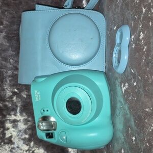 Instax Mini 7S Camera + Cover + Selfie Lens
